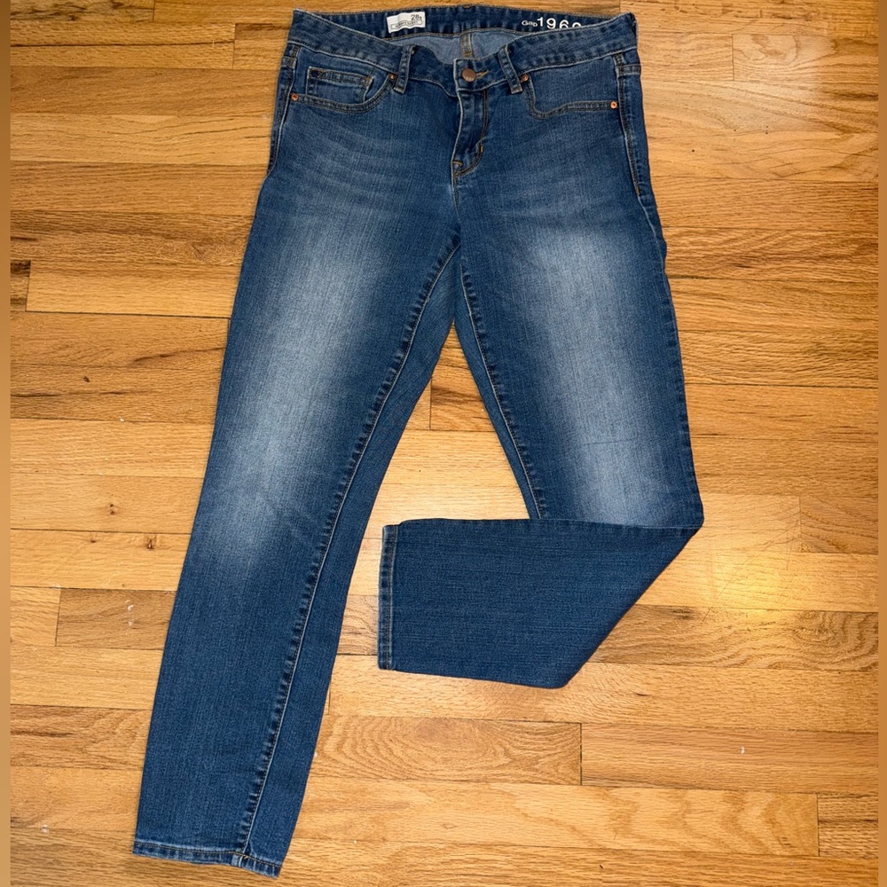 GAP Women's Skinny Jeans in Deep Blue